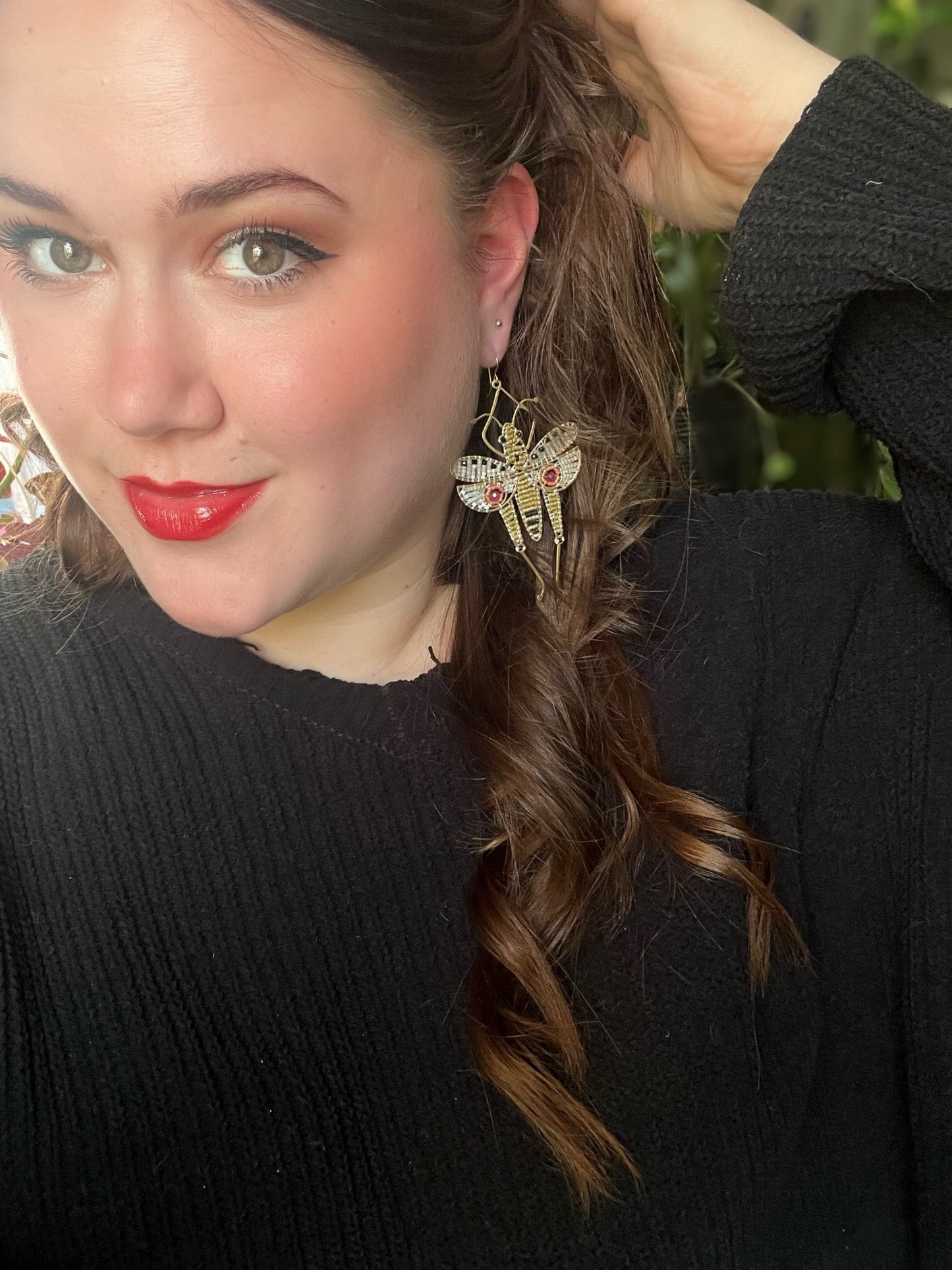 Grasshopper Earrings *CUSTOM*