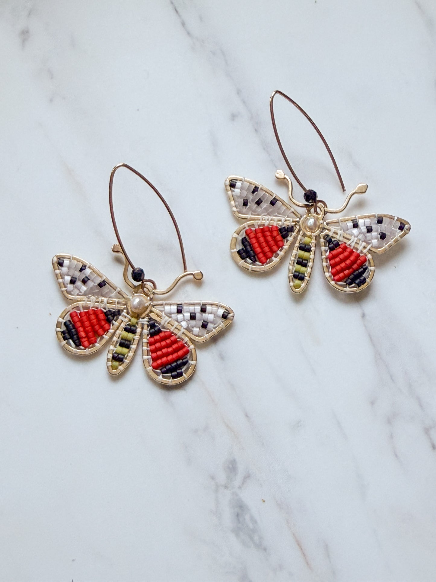 Spotted Red Moths