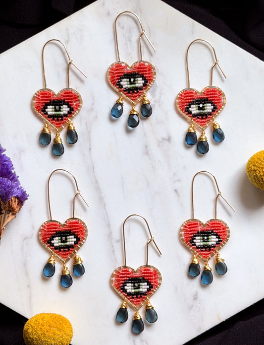 Sad Girl Earrings